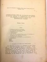 【独語洋書】Untersuchungen über die verteilung der hydrostatischen drücke an wehrkronen und rücken von ueberfallwehren infolge des abstürzenden wassers（Reprinted from the Journal of the Department of Agriculture, Kyusyu Imperial University, Vol.3, No.4. September 1, 1931）『九州帝國大學農學部紀要別刷』蓮見道太郎