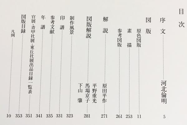 堂本印象 限定800部 画集 京都書院 本