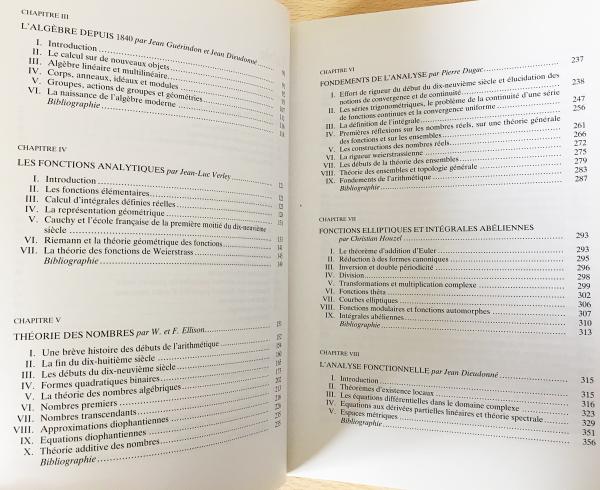 仏語洋書 数学史 【Abrégé d'histoire des mathématiques : 1700