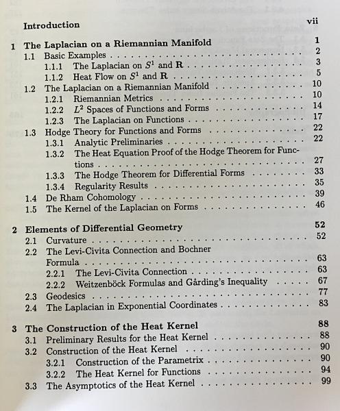 英語数学洋書 The Laplacian on a Riemannian manifold : an