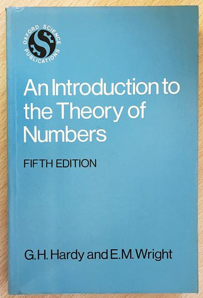 英語数学洋書 An Introduction to the Theory of Numbers【数論