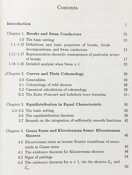英語数学洋書 Gauss sums, Kloosterman sums, and monodromy groups 