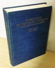 数学洋書　Œuvres scientifiques/Collected Papers: Volume2
(1951-1964)【アンドレ・ヴェイユ数学論文集 第2巻】