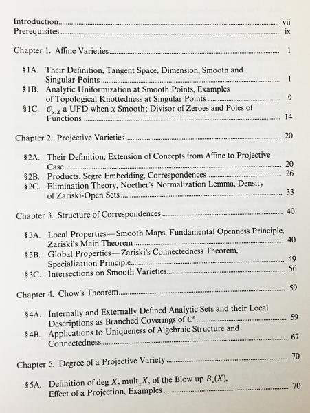 英語数学洋書 Algebraic Geometry I: Complex Projective Varieties 