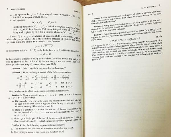 英語数学洋書 Ordinary Differential Equations【常微分方程式