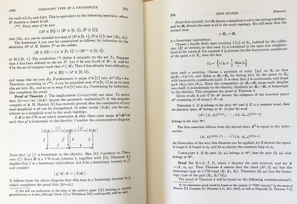 英語数学洋書 Collected Papers of John Milnor vol.4 : Homotopy, Homology and Manifolds 【ジョン・ウィラード・ミルナー数学論文集 第4巻:ホモトピー、ホモロジー、多様体】(John Willard Milnor) / 古本、中古本、古書籍の通販は「日本の古本屋」 / 日本の古本屋 英語数学洋書 Collected Papers of John Milnor vol.4 : Homotopy, Homology and Manifolds 【ジョン・ウィラード・ミルナー数学論文集 第4巻:ホモトピー、ホモロジー、多様体】(John Willard Milnor) / 古本、中古本、古書籍の通販は「日本の古本屋」 / 日本の古本屋