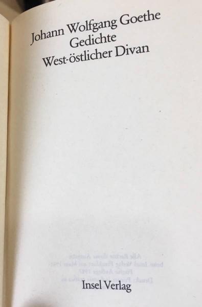 ドイツ語洋書 Johann Wolfgang von Goethe Werke in 6 Bänden