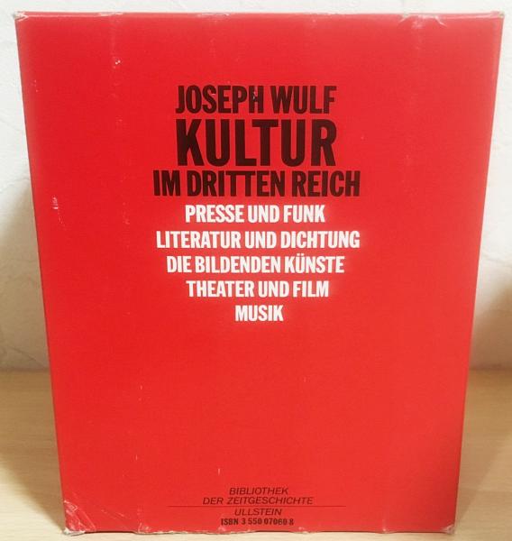 ドイツ語洋書 Kultur im Dritten Reich 5 Bände【第三帝国の文化 全5巻
