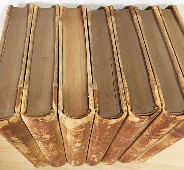 フランス語洋書 OEUVRES DE MOLIERE 【モリエール全集 全7巻揃】1831年