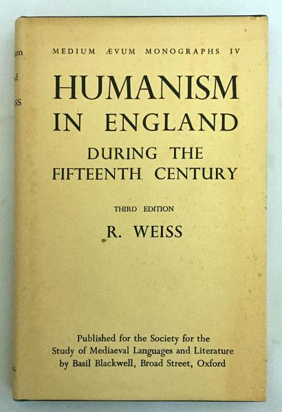 英語洋書】 15世紀のイギリスのヒューマニズム 『Humanism in England