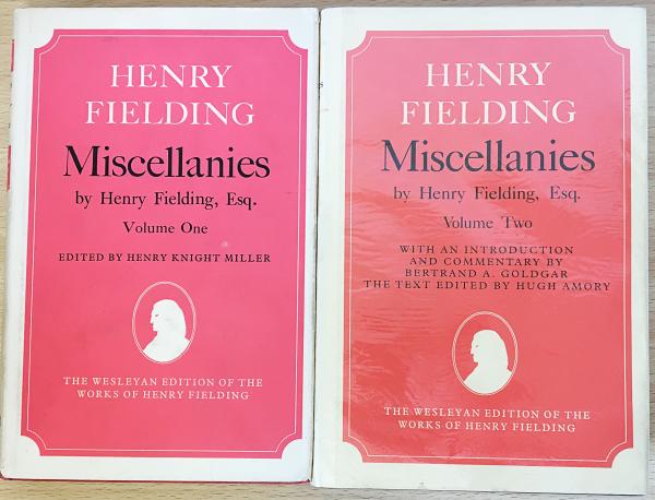 英語洋書 ヘンリー フィールディング著作集 Miscellanies 雑文集 2冊セット 全3冊の内 第3巻欠 Henry Fielding アブストラクト古書店 古本 中古本 古書籍の通販は 日本の古本屋 日本の古本屋