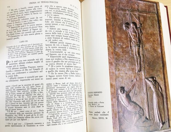 イタリア語洋書 La Sacra Bibbia Illustrata Nell'arte Italiana