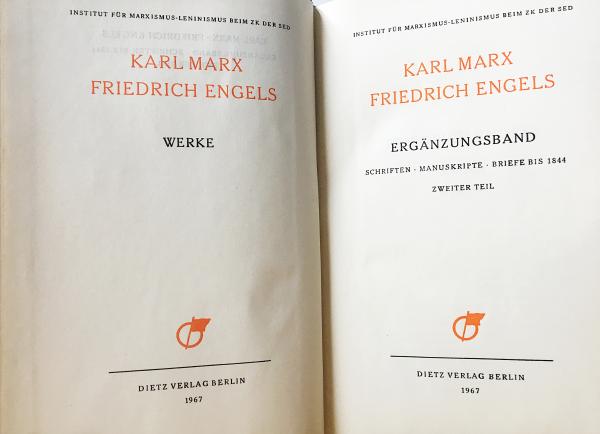 ドイツ語洋書 Marx Engels Werke 43冊セット【Band1-39 ドイツ語洋書 Marx Engels Werke 43冊セット【Band1-39