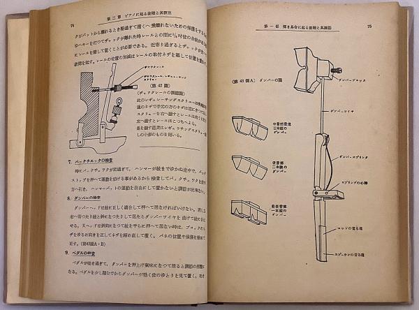 ピアノの構造・調律・修理 昭和25(福島琢郎 著) / 古本、中古本、古 