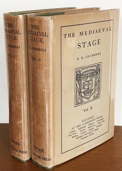洋書 The Mediaeval Stage Chambers 英語洋書 The Mediaeval Stage【中世演劇】全2巻揃(E. K. Chambers (E