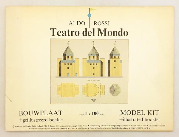 オランダ語・英語 ペーパークラフト】 アルド・ロッシ作品