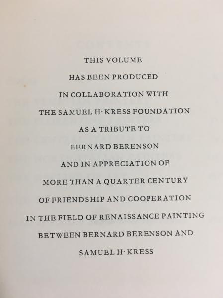 英語「フィレンツェ派の素描」全3巻函入り バーナード・ベレンソン 英語洋書 The Italian Painters of the Renaissance 【ルネサンスの