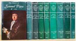 英語洋書　The Diary of Samuel Pepys 【サミュエル・ピープスの日記】 9冊セット(全11巻の内、第1,4巻欠)