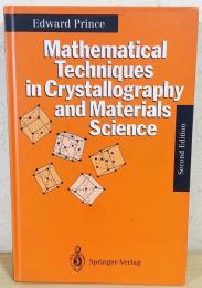 英語洋書　Mathematical techniques in crystallography and materials science【結晶学と材料科学の数学的手法】