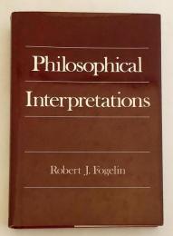 【英語洋書】 哲学的解釈 『Philosophical interpretations』 ●ハミルトン, ヒューム, ウィトゲンシュタイン(ヴィトゲンシュタイン)