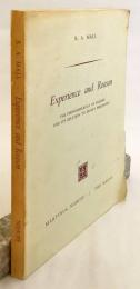 【英語洋書】 経験と理由：フッサールの現象学とヒュームの哲学との関係 『Experience and reason : the phenomenology of Husserl and its relation to Hume's philosophy』