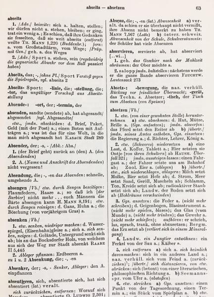 独語洋書 現代ドイツ語辞典 全6巻揃 【Wörterbuch der deutschen