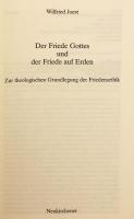 【ドイツ語洋書】 神の平和と地上の平和：平和倫理の神学的基盤について 『Der Friede Gottes und der Friede auf Erden : zur theologischen Grundlegung der Friedensethik』