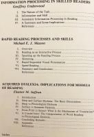 【英語洋書】 読書研究：理論と実践の進歩 『Reading research : advances in theory and practice』