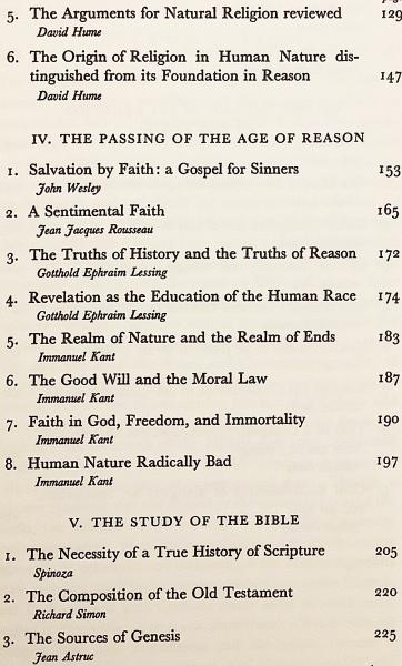 英語洋書】 18世紀の宗教思想：当時の作家から 『Religious