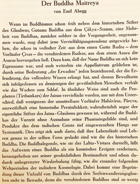 ドイツ語洋書 ブッダ 仏陀 マイトレーヤ 弥勒菩薩 Der Buddha Maitreya Emil Abegg アブストラクト古書店 古本 中古本 古書籍の通販は 日本の古本屋 日本の古本屋