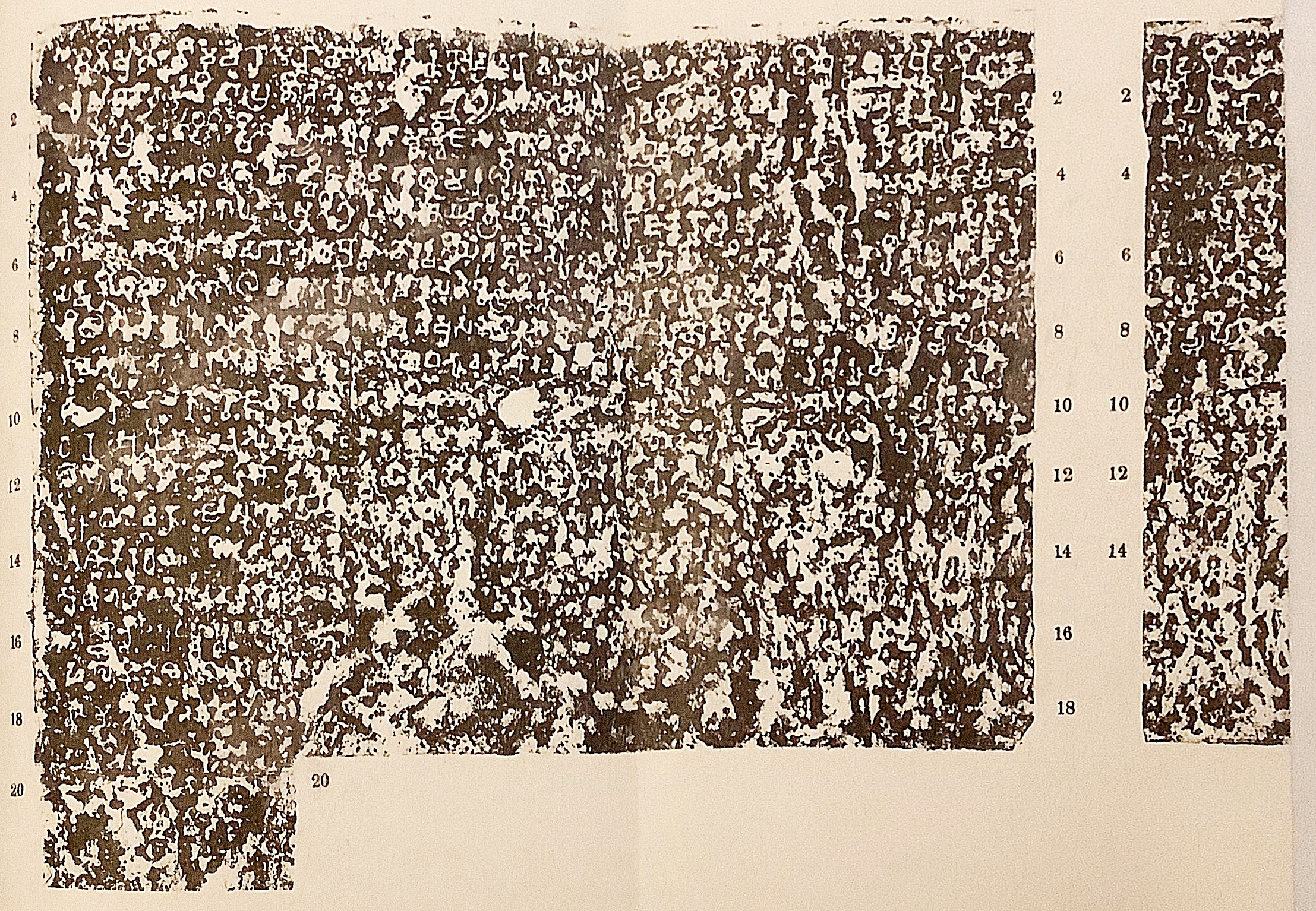 英語・サンスクリット洋書】 古代インド・ヴァーカータカ朝碑文