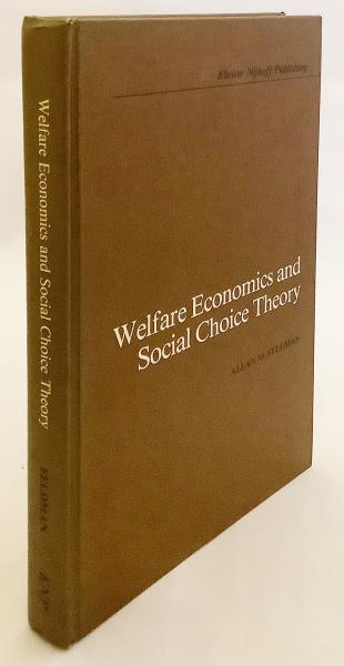 洋書 Social Choice and Welfare 英語洋書】 厚生経済学と社会選択理論 『Welfare economics and social