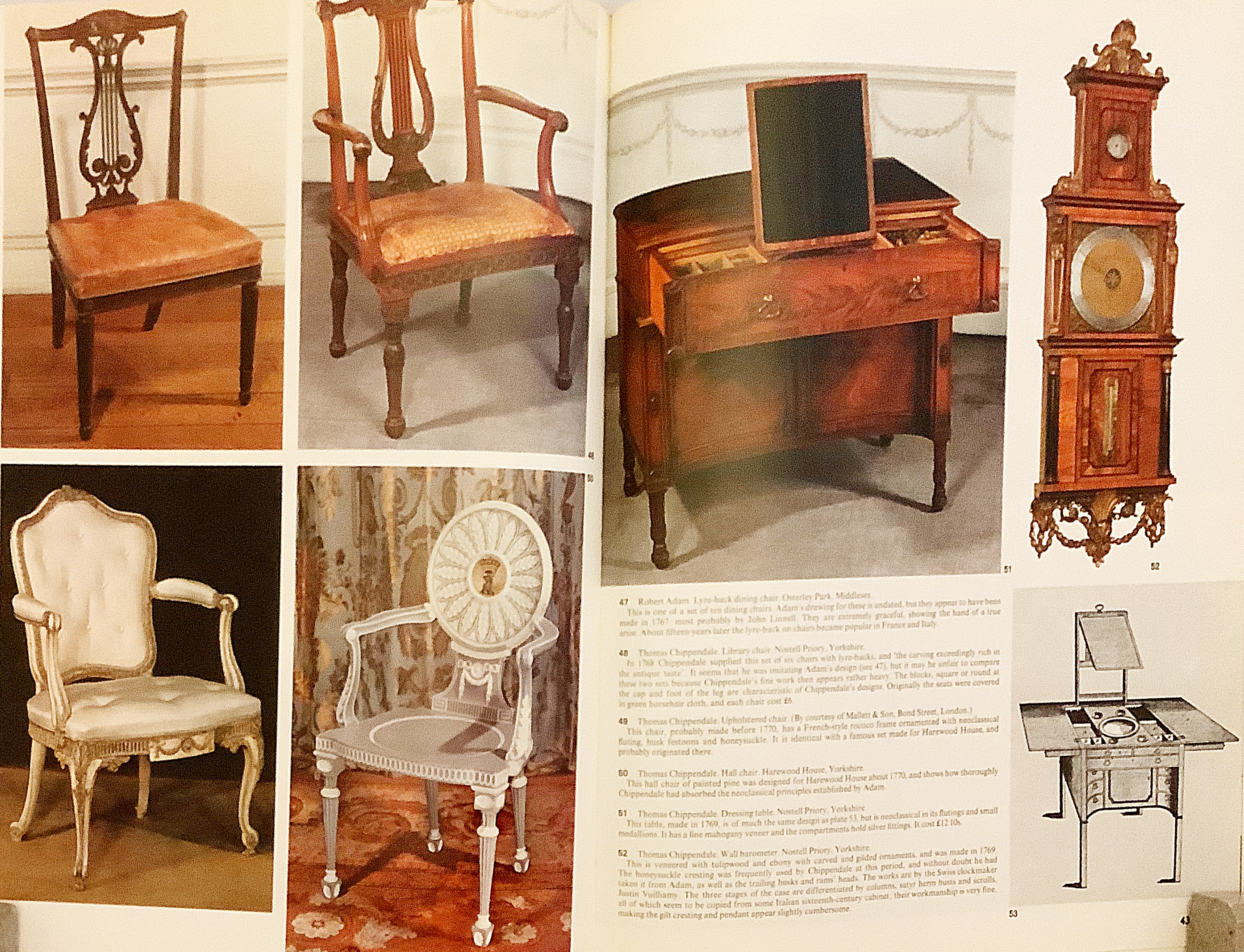 英語洋書】 チッペンデールとその同時代の人々 『Chippendale and his