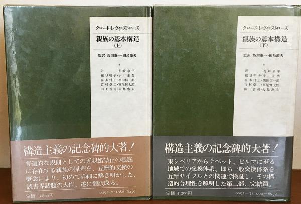 レヴィ・ストロース 親族の基本構造
