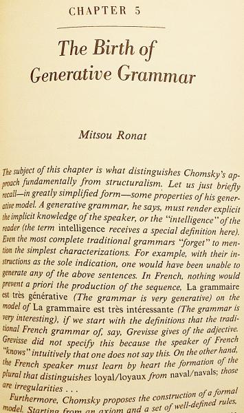 英語洋書 言語と責任 詩人 言語学者ミツ ロナとの対話に基づく Language And Responsibility Based On Conversations With Mitsou Ronat 生成文法 Noam Chomsky ノーム チョムスキー Translated From The French By John Viertel 古本 中古本 古