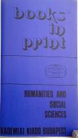 【英語・ハンガリー語洋書】 ブダペスト・アカデミア出版 書籍総目録 『Books in print : Akadémiai Kiadó』