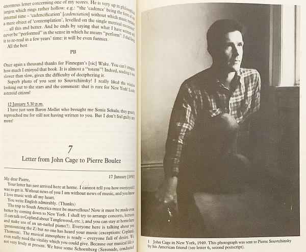 英語洋書 ピエール ブーレーズ ジョン ケージ往復書簡 The Boulez Cage Correspondence Documents Collected Edited And Introduced By Jean Jacques Nattiez Et Al Translated And Edited By Robert Samuels アブストラクト古書店 古本 中古本