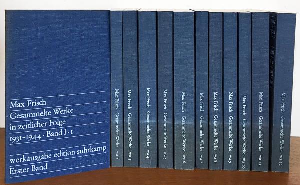 ドイツ語文学洋書 マックス・フリッシュ全集 全12巻揃 【Max Frisch