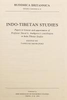 英語 仏教洋書 インド チベット研究 デイヴィッド スネルグローヴ教授のインド チベット研究への貢献を称えて Indo Tibetan Studies Papers In Honour And Appreciation Of Professor David L Snellgrove S Contribution To Indo Tibetan Studies Edited By