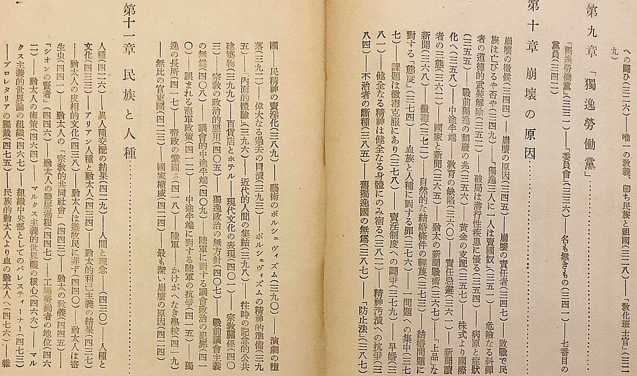 吾が闘争 上巻 = Mein Kampf アドルフ・ヒトラー 著 昭和17 ○1万部