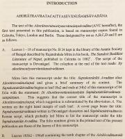 英語 サンスクリット 仏教洋書 チャイティヤ崇拝に関する3梵文テキスト Ahoratravrata に関連して 英語版と概略 Three Sanskrit Texts On Caitya Worship In Relation To The Ahoratravrata An Edition And Synopses In English With An Introduction By