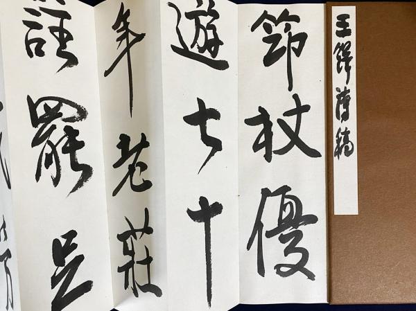 小坂奇石 肉筆臨書帖 『王鐸詩稿 其の二』(小坂奇石) / 古本、中古本
