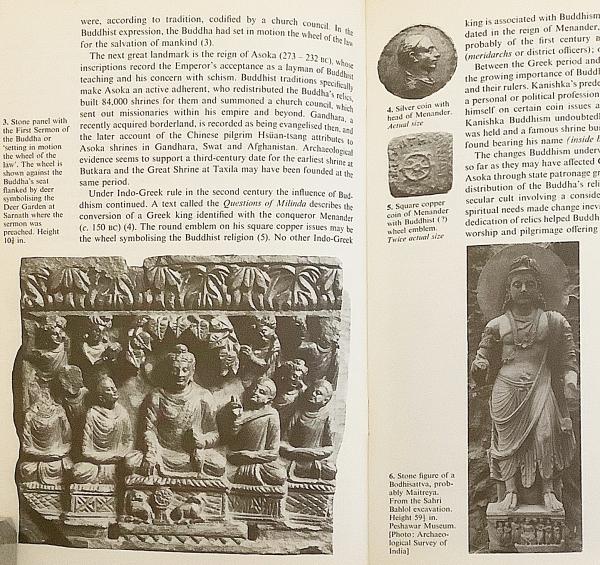 英語 仏教洋書】 古代王国ガンダーラの寺院 『The shrines of