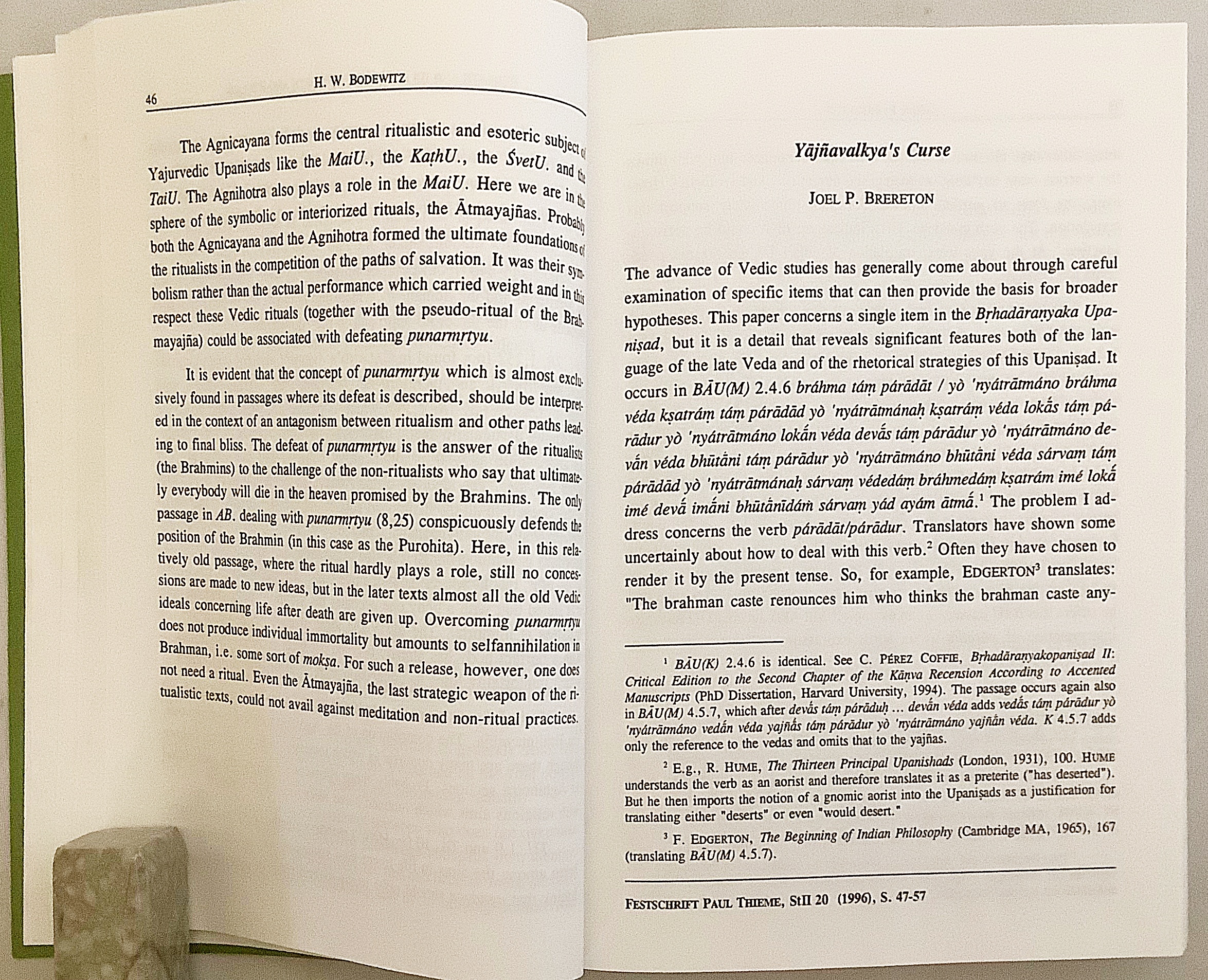 ドイツ語他 洋書】 インド学とイラン研究 『Studien zur