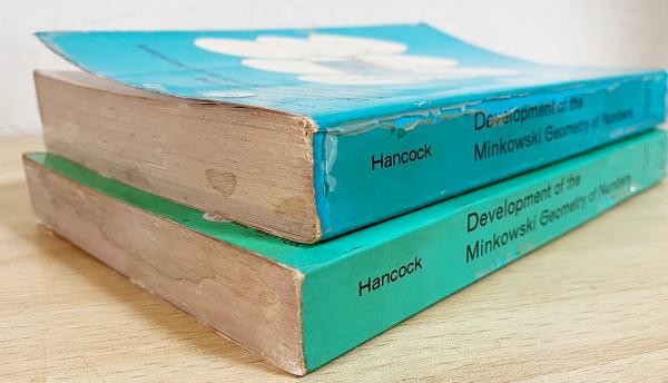 英語数学洋書 ミンコフスキー数の幾何学の発展 全2巻揃