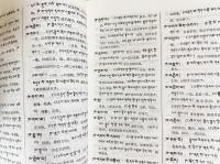 中文書 蔵漢大辭典 【チベット語-中国語辞典】(張怡蓀主編) / 古本