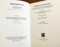 ドイツ語哲学洋書 フッサール全集 第3〜5巻 イデーン全4冊揃(純粋現象