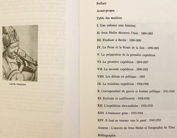 フランス語洋書】 チベット回顧録：スヴェン・ヘディンの生涯