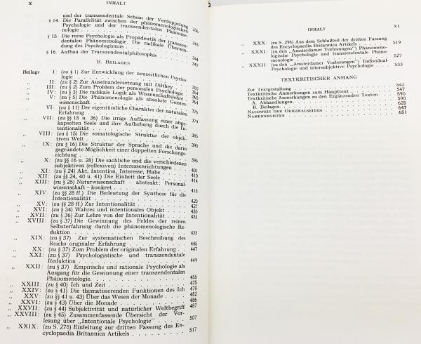 ドイツ語哲学洋書 フッサール全集 第9巻 現象学的心理学：1925年