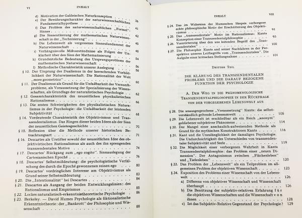 ドイツ語哲学洋書 フッサール全集 第6巻 ヨーロッパ諸学の危機と
